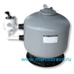 Фильтр песочный Emaux S700 (B) (723 мм. 20.16 м3/ч. с 6-п вентилем 2) (боковое подсоединение 63 мм). Гонконг