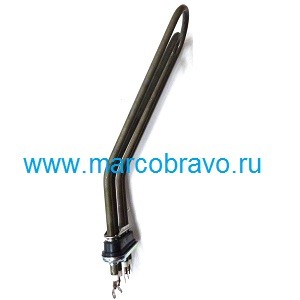 Нагревательный элемент (ТЭН) парогенератора Tylo Steam Pro 9kW. правый