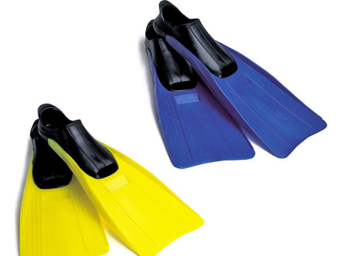 Ласты Small Super Sport, размер 35-37, Intex (55933)