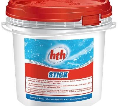 Медленнорастворимые цилиндры для длительной дезинфекции воды HTH STICKS 300G. 4.5 кг