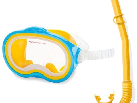 INTEX Набор для плавания «Adventurer Swim Set» (маска с трубкой)