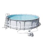 Круглый каркасный бассейн Bestway 4.27х122 м