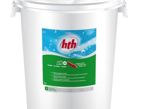 Порошок HTH pH Minus для понижения уровня pH в бассейне. 45 кг