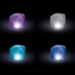 Подсветка для бассейна плавающая LED CUBE, 4 цвета, Intex