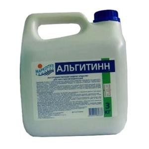 Жидкое непенящееся средство против водорослей Альгитинн(альгицид). 10 л