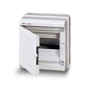 Бокс настенный ABB IP 65 (8 модулей. 1 ряд) (12728/12748)