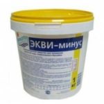 Средство для понижения уровня рН ЭКВИ-минус. 6 кг (ведро)