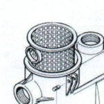 Фильтр грубой очистки насоса Kripsol Koral KS. арт. RKS 190.A/5/RBH0003.03R