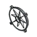 Крышка задняя электродвигателя насоса Kripsol КRF 560B