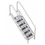 Лестница Flexinox EASY ACCESS LAND 6 (87152021) ступеней из стали AISI-316