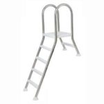 Лестница Flexinox Semi-elevated Above Ground 1+4 ступени. двусторонняя. из стали AISI-304