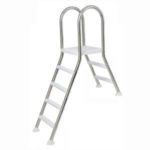 Лестница Flexinox Semi-elevated Above Ground 2+4 ступени. двусторонняя. из стали AISI-304