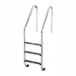 Лестница Flexinox STANDARD 3 ступени из стали AISI-316. для широкого борта