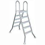 Лестница Kripsol Elevada 4+4 ступени. двусторонняя. из стали AISI-304