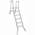 Лестница Kripsol Semielevada 1+5 ступени. двусторонняя. из стали AISI-304