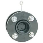 Обратный клапан с фланцами язычковый Coraplax (д. 90) арт. 2730090