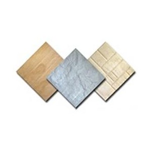 Плитка тротуарная пластиковая Vinyl Works 40х40см бежевая (стилизована под дерево)
