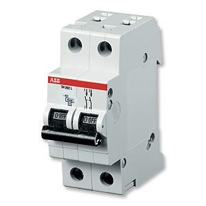 Выключатель автоматический ABB SH202L C25 (2-х полюсный. 25А)