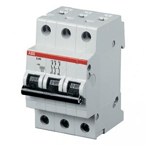 Выключатель автоматический ABB SH203L C6 (3-х полюсный. 6А)