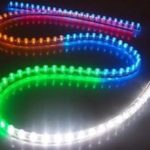 Цилиндрическая прозрачная светодиодная лента (0.24 метра)