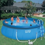 Бассейн надувной INTEX Easy Set 549 х 122 см + 4 аксессуара