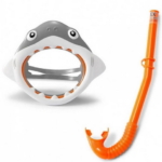 Набор для подводного плавания от 3-х лет Shark Fun: маска,трубка Intex (55944)