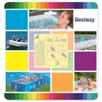 Ремкомплект:10 самоклеящихся заплаток из ПВХ 42,3 кв.см Bestway
