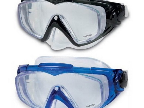 Маска для плавания от 14 лет Silicone Aqua Pro Intex (55981)