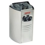 Настенная электрическая печь для сауны Harvia Vega Compact ВС23 St (1-2.5 м3. 2 кВт) (со встроенным пультом управления)