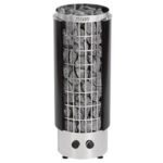 Напольная электрическая печь для сауны Harvia Cilindro PC90H (8-14 м3. 9 кВт) (со встроенным пультом управления)
