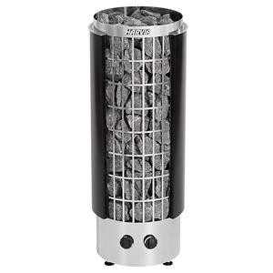 Напольная электрическая печь для сауны Harvia Cilindro PC90H (8-14 м3. 9 кВт) (со встроенным пультом управления)