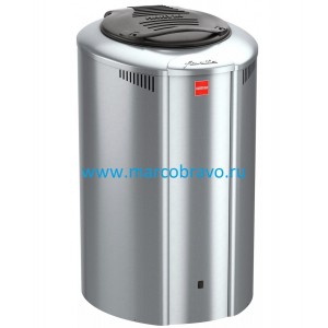 Напольная электрическая печь для сауны Harvia Forte AF4 Steel (5-8 м3. 4 кВт. 400 В) (с внешним пультом управления)