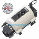 Электронагреватель из нержавеющей стали с датчиком потока Elecro Nano Spa (6 кВт). 220 вольт