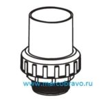 Муфта разъёмная с внешней резьбой насосов Emaux серии SB