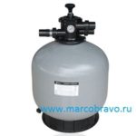 Бочка песочного фильтра Emaux V500 (500мм. 11.1м3/ч. без вентиля и крышки) (верхнее подсоединение 40мм). Гонконг