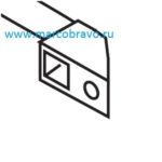 Фиксатор 2306.002.002 ручки противотоков Speck Badu Jet