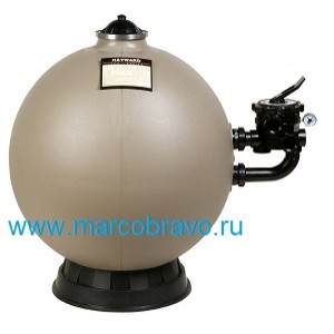 Фильтр песочный Hayward Pro Side 880 (880мм. 30м3/ч) (боковое подсоединение) (с 6-ти позиционным вентилем. 2)