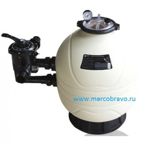 Фильтр песочный Emaux MFS31 (775 мм. 23.5 м3/ч. с 6-п вентилем 2) (боковое подсоединение 63 мм)