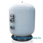 Фильтр песочный Emaux K1400 (1400мм. 61м3/ч. без обвязки) (боковое подсоединение 110мм)