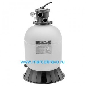 Фильтр песочный Hayward Pro Top 511 (511мм. 10м3/ч) (верхнее подсоединение) (с 6-ти позиционным вентилем. 1 1/2)