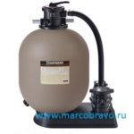 Фильтровальная установка Hayward Pro Top 600 (14м3/ч) (верхнее подсоединение). Франция