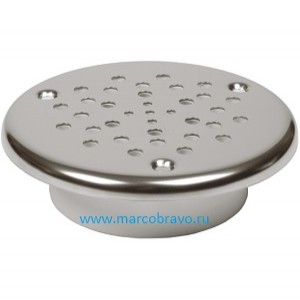 Массажная дюза (форсунка) Hugo Lahme FitStar 8673820 (нержав. 316L) под плитку. Ø 161 mm. расход 25-30 m3/h