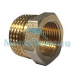 Футорка 1/2х3/8 НВ (хром)