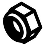 Гайка крепления ступени лестницы IML