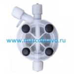Головка Emec I (PVDF+ FP+CE) для насоса-дозатора серии K. в сборе