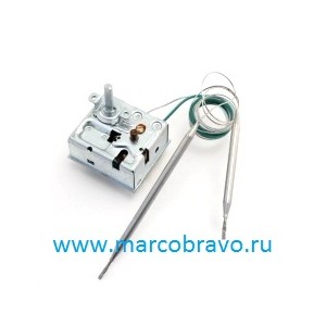 Регулирующий термостат Harvia ZSK-520. с кнопкой сброса перегрева. двойной