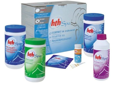 Набор на основе активного кислорода HTH Spa Oxygen. 5.6 кг + 2 л