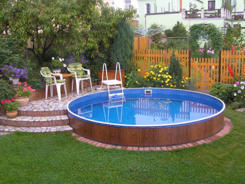 Морозоустойчивый бассейн Azov/Азов 4,57*1,25м