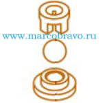 Клапан Etatron арт. KVA0002901. головки тип D мембранного насоса 50-80  л/ч. комплект 10шт