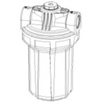 Корпус фильтра 5 Seko RIC0151073. без картриджа